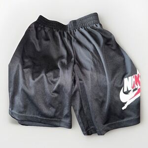 Nike Big Boy's S Jumpman‎ Jordan Shorts Short Pants Black Red Logo Basketball